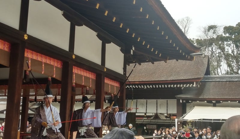 京都・下賀茂神社　節分祭2020年