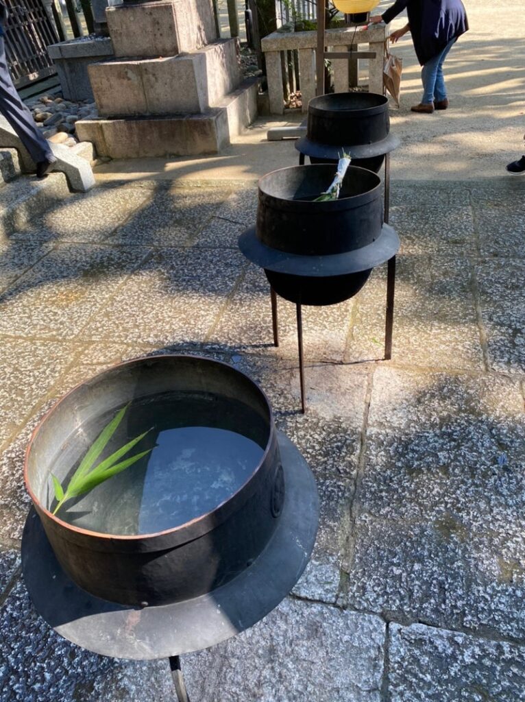 「湯立神事」大阪府吹田市・垂水神社